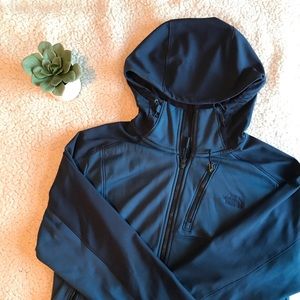 NORTH FACE Blue Fleece Lined Jacket Size XL